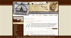 Desktop Screenshot of campshop.pl